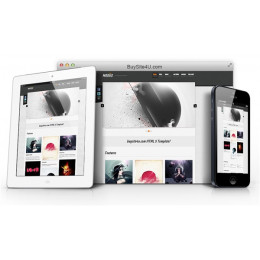 Website business card for designer Website business card for designer